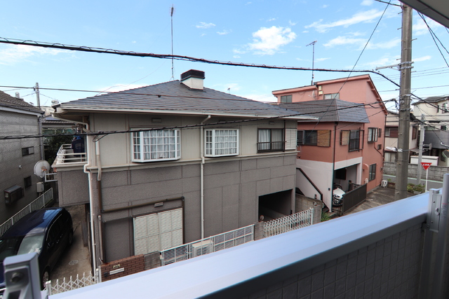 眺望　２階からの景色です