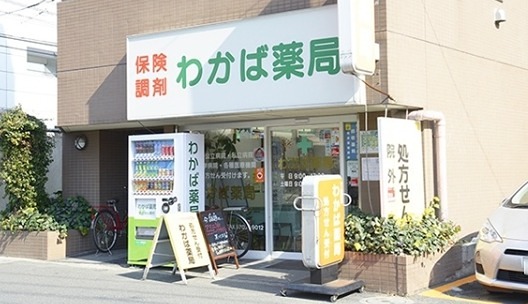 ドラックストア　わかば薬局（ドラッグストア）まで737m