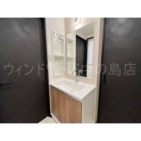 洗面設備　詳細は、ウィンドワード中の島店までご相談下さい。