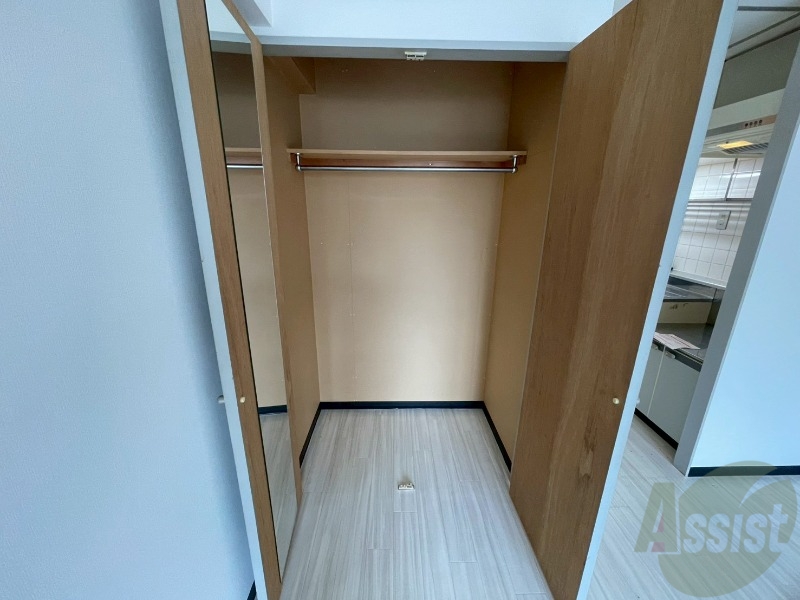 収納　収納を開けてみました！たくさん入りそうですね～