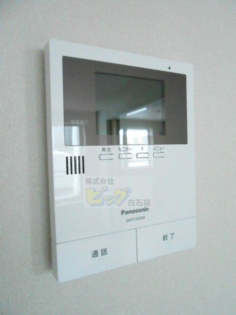 セキュリティ　モニター付きインターホン完備しています♪