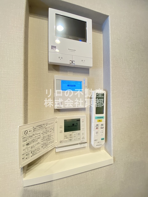セキュリティ　訪問者が一目で分かるＴＶモニタ付インターホンです！