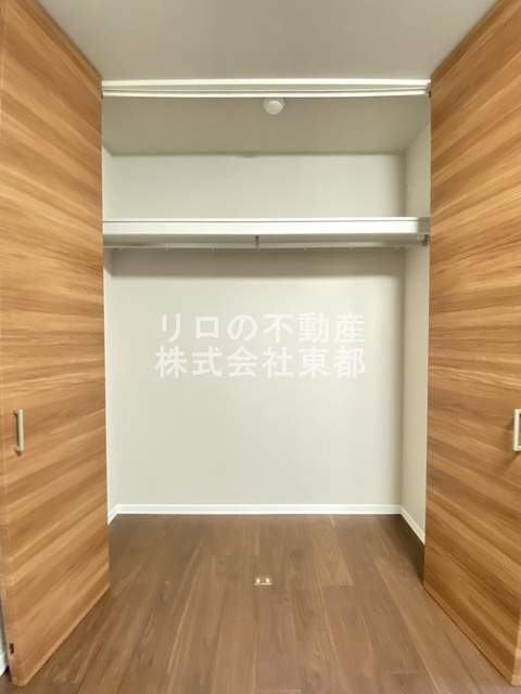収納　奥行のある収納付です！増えがちな荷物をもスッキリ収納できます
