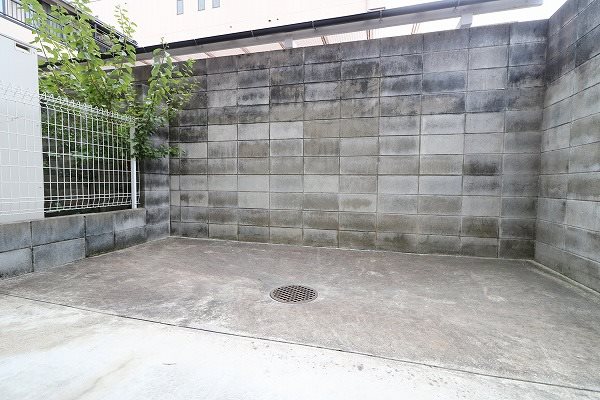 バルコニー　1Fのみ専用庭です。