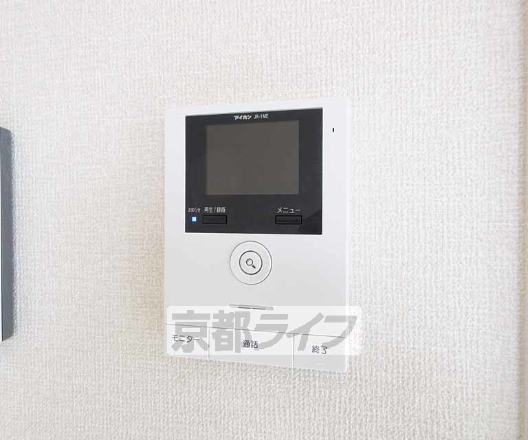 セキュリティ　カラーモニター・