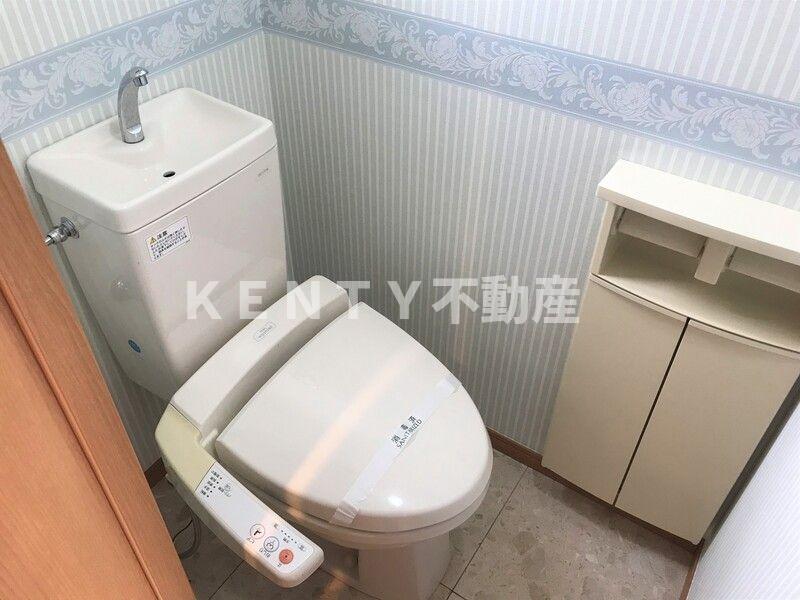 トイレ　ゆったりとした空間のトイレです