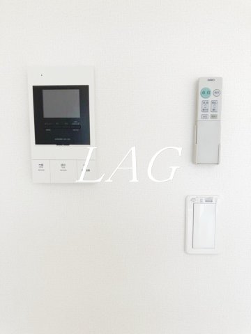 セキュリティ　モニター付きインターフォンです。