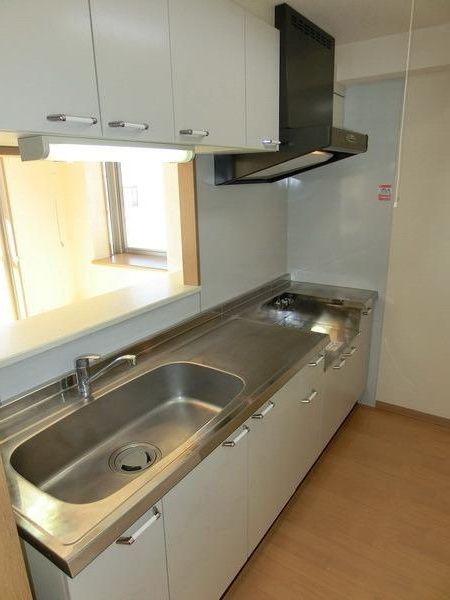 キッチン　カウンターキッチン　2コンロ設置可　都市ガス