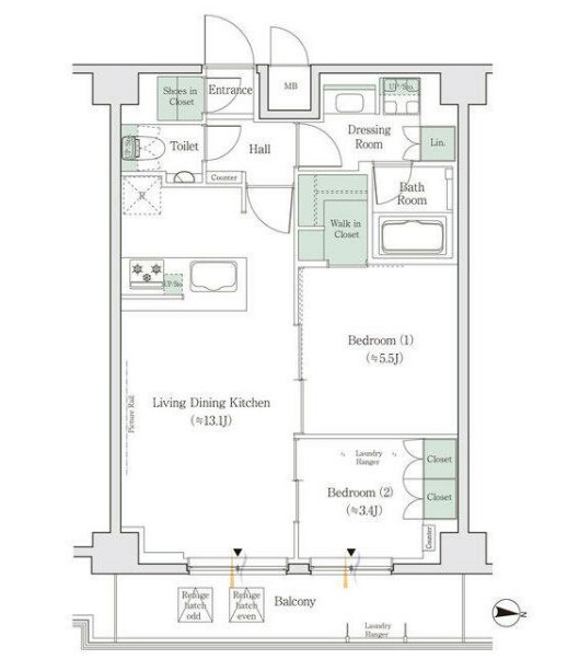 間取り図