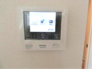 セキュリティ　モニター付きインターホンです