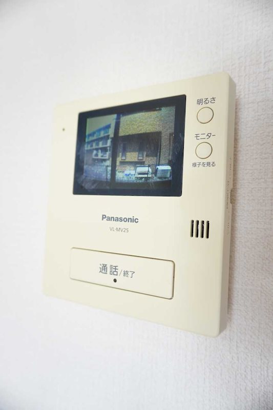 セキュリティ　来客時に便利なＴＶモニターホン