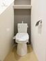 トイレ　ゆったりとした空間のトイレです