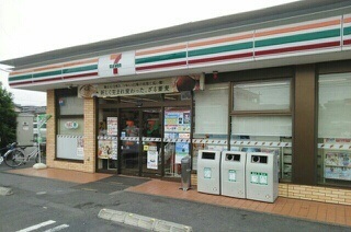 コンビニ　セブンイレブン草加花栗北店（コンビニ）まで450m