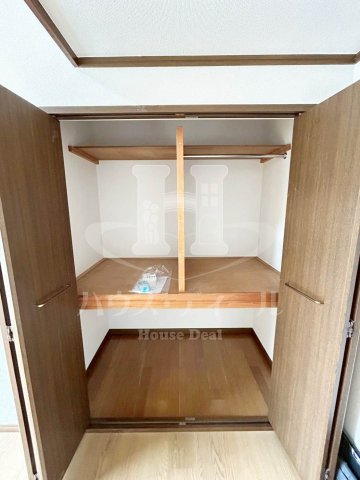 収納　たっぷりとした収納スペースです