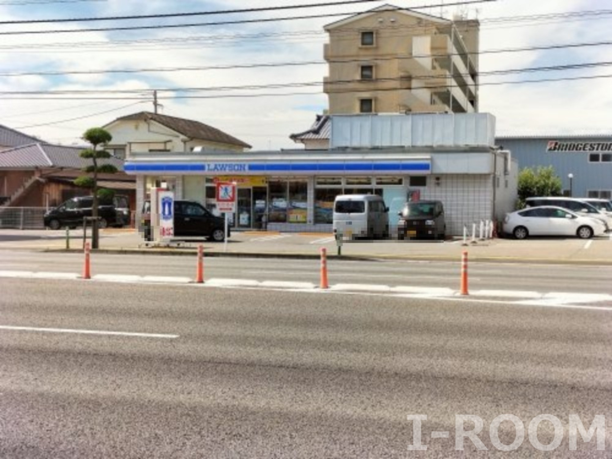 コンビニ　ローソン 松山朝生田町二丁目店（コンビニ）まで282m