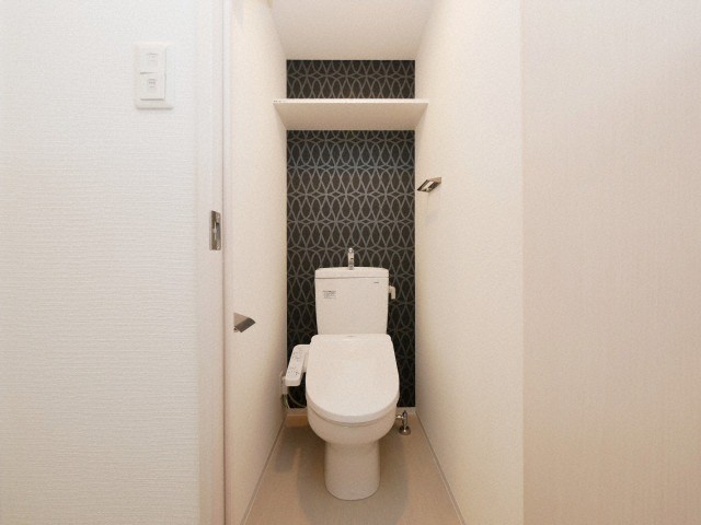 トイレ　ゆったりとした空間のトイレです