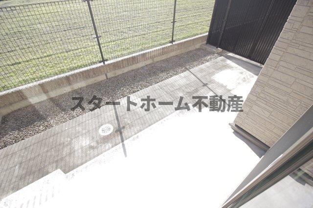 庭　お庭が付いています