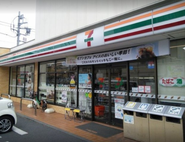 コンビニ　セブンイレブン 矢口渡駅前店（コンビニ）まで551m
