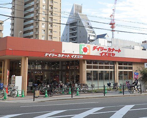 スーパー　デイリーカナートイズミヤ玉造店（スーパー）まで760m