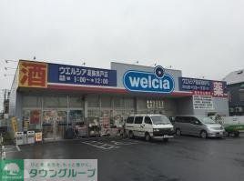 ドラックストア　ウエルシア薬局葛飾奥戸店（ドラッグストア）まで743m