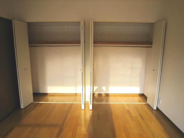 収納　クローゼット２箇所