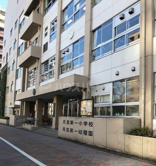 小学校　中央区立月島第一小学校（小学校）まで500m