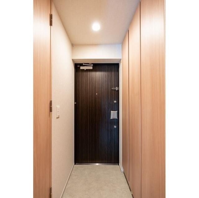 玄関　明るい玄関です