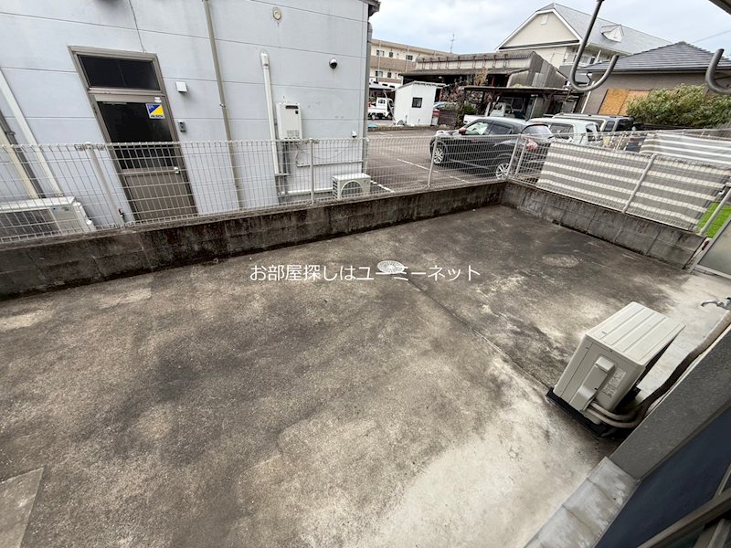バルコニー　実際のお部屋とは異なる場合がございます。