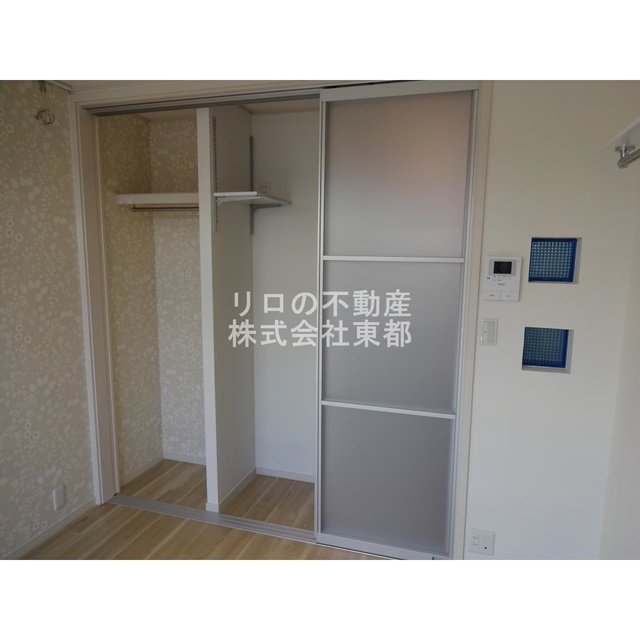 収納　奥行のある収納付です！増えがちな荷物をもスッキリ収納できます