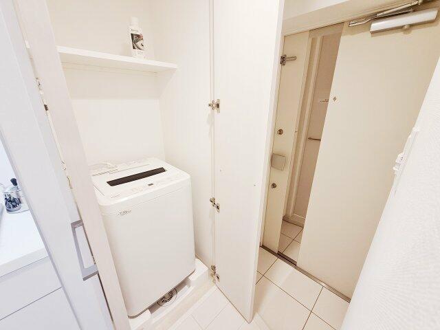 その他設備　洗濯機置き場です