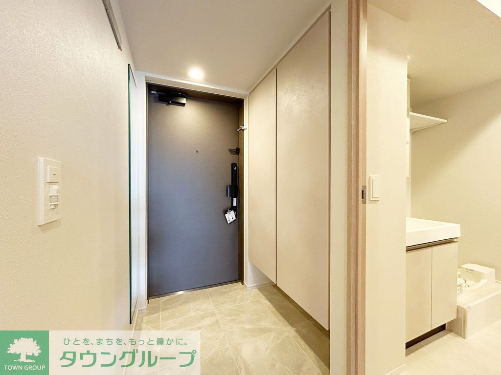 玄関　同施工参考