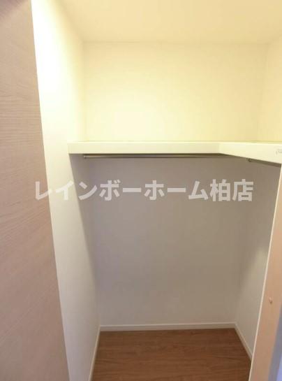 収納　たっぷりとした収納スペースです