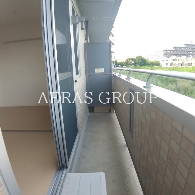 バルコニー　別部屋参考写真。