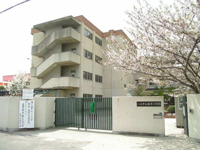 小学校　八尾市立龍華小学校（小学校）まで291m