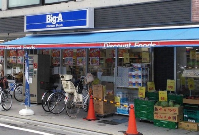 ショッピングセンター　ビッグ・エー大田萩中店（ショッピングセンター）まで234m