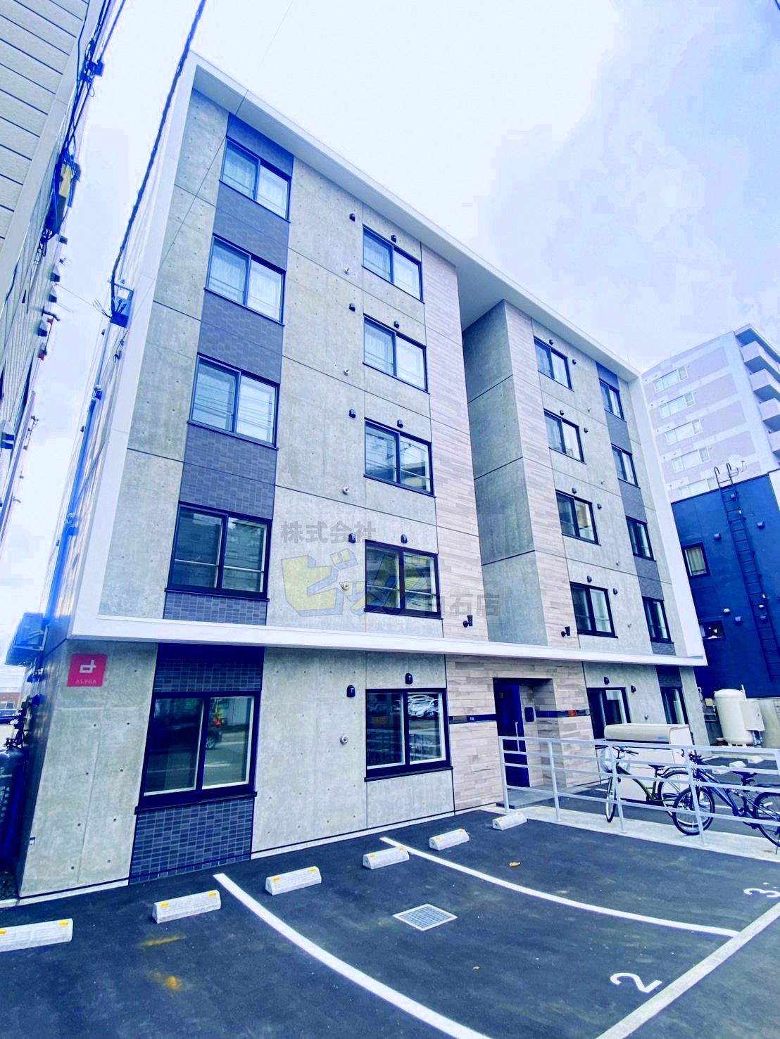 建物外観　Ｗｉ－Ｆｉ付きインターネット無料導入のマンションです♪