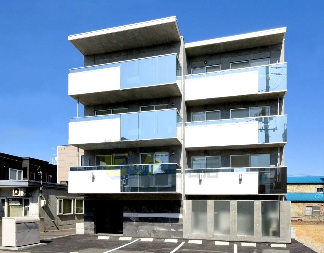 建物外観　Ｗｉ－Ｆｉ対応ネット無料導入の１ＬＤＫマンションです♪
