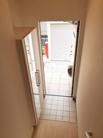 玄関　毎日通る玄関はこちらです