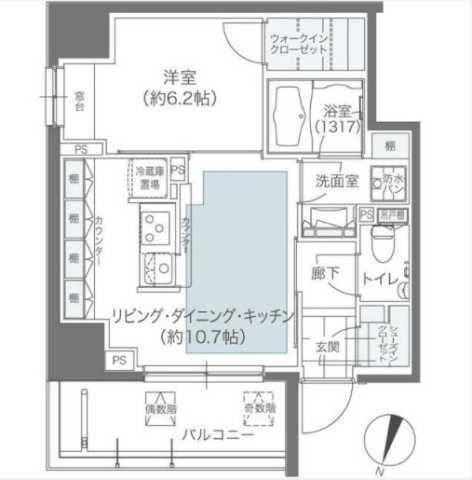 メゾンカルム本郷の間取り写真