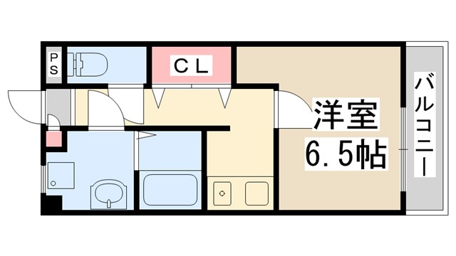 阪急宝塚線 川西能勢口駅 徒歩3分 4階建 築22年の間取り写真