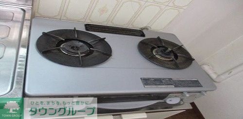 その他設備　2口ガスコンロ、グリル