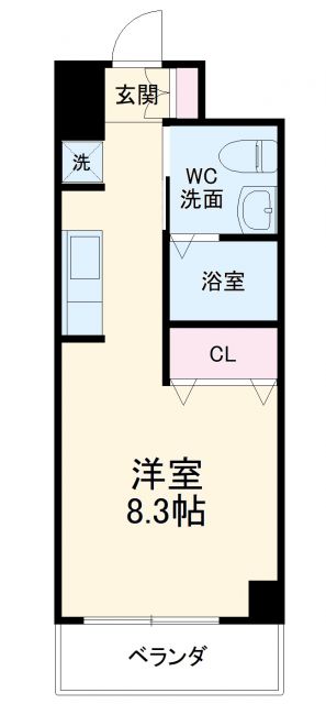 モンセラート横浜関内の間取り写真