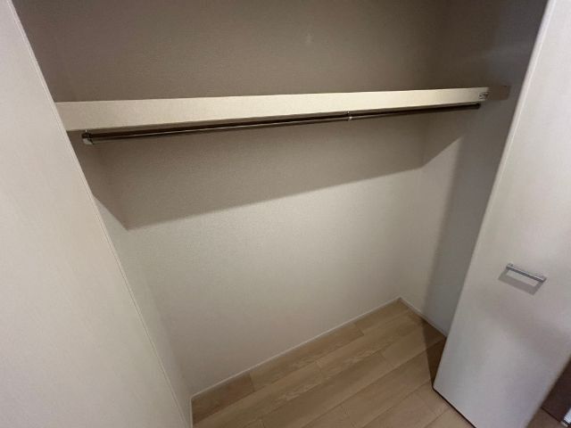 収納　クローゼット付きです