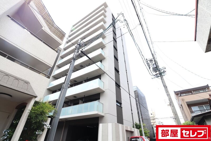 建物外観　名古屋駅、スーパー、コンビニなど周辺施設も充実です