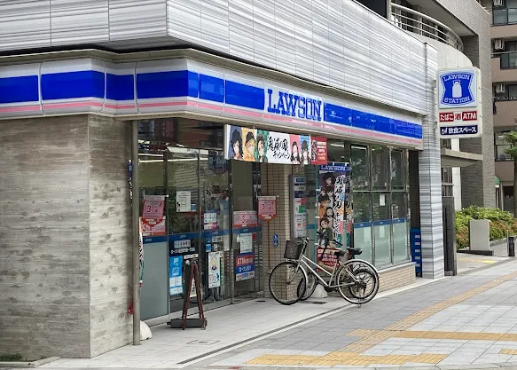 コンビニ　ローソン 港区南市岡一丁目店（コンビニ）まで245m