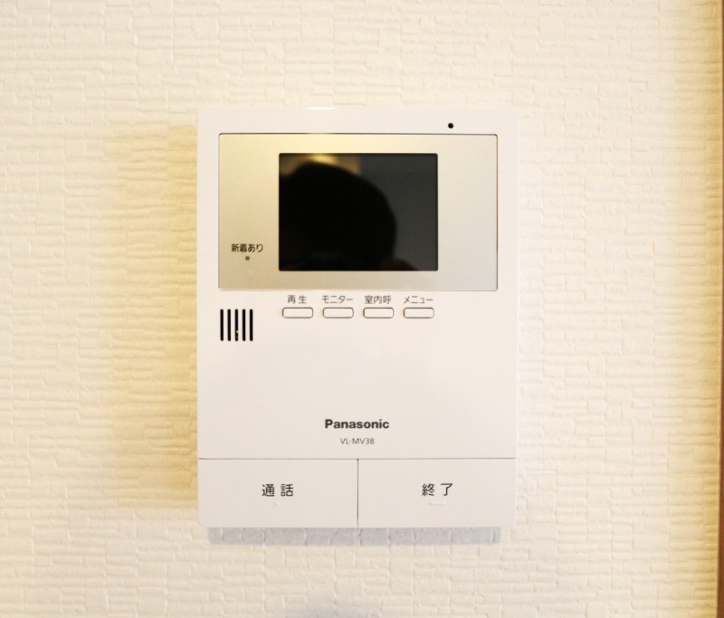 セキュリティ　モニター付きで安心