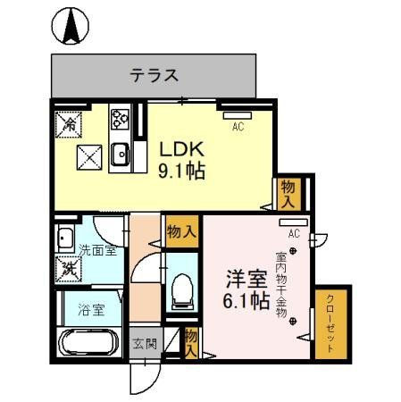 フレラウムの間取り写真