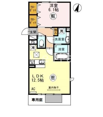 神戸6番館の間取り写真