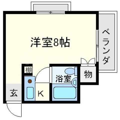 エバンスビルの間取り写真