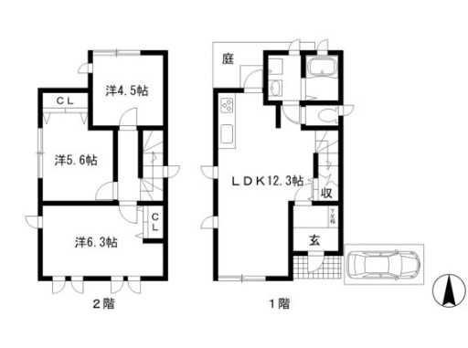 プライムアセットT-HOUSEの間取り写真